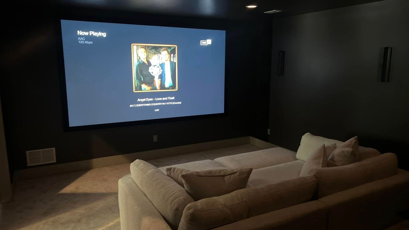 Media room